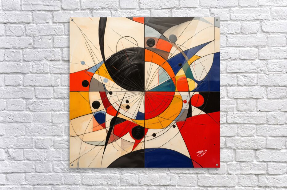 Acrylic Print 36 x 36 Brick