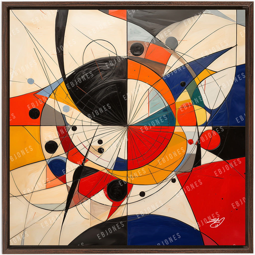 Walnut Floating Frame